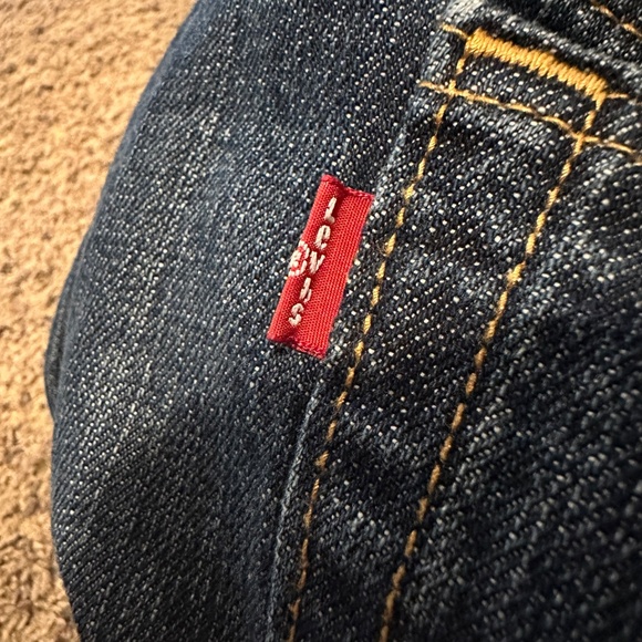 Levi's 569 LOOSE STRAIGHT FIT MEN'S JEANS 34x32 - Picture 6 of 9